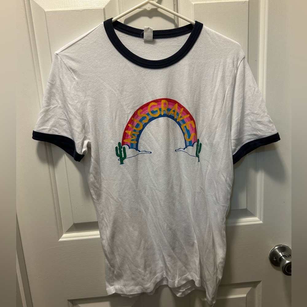Kacey Musgraves Rainbow Golden Hour Tour Ringer T-shirt